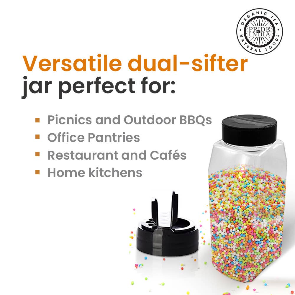 PRIDE INDIA BRANDS – wholesale Jar – Clear PET Storage Jars with Caps12