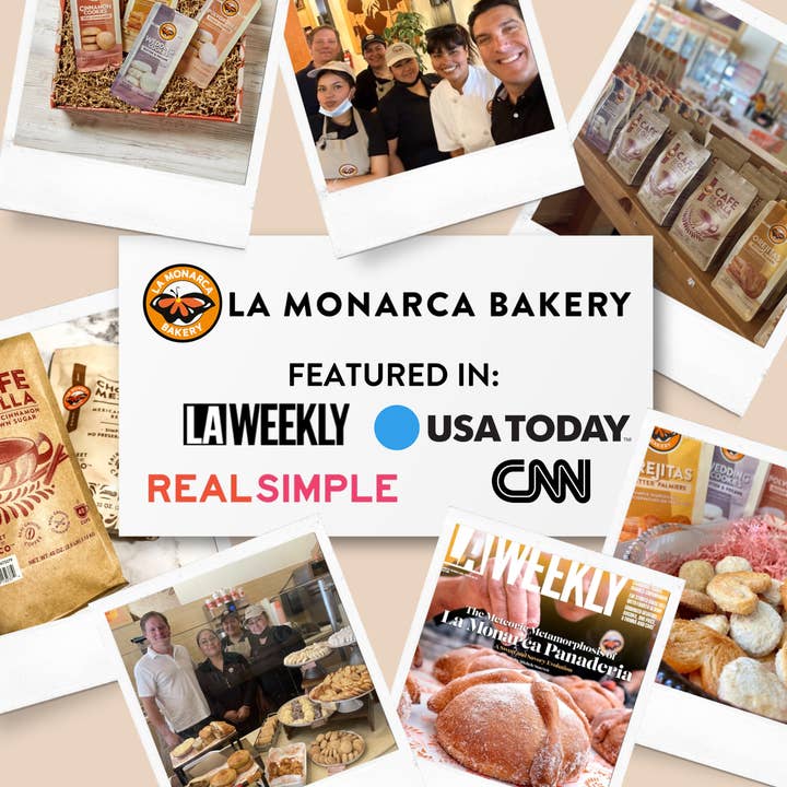 La Monarca Bakery - Wholesale Hot Cocoa Mix/Kit - Mexican Chocolate Molinillo Gift Set2