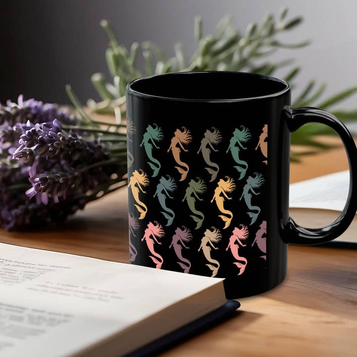 Vivtrek - Wholesale Coffee Mug - Mermaid Mug Fantasy Lover Coffee Cup Gift for Ocean Fans