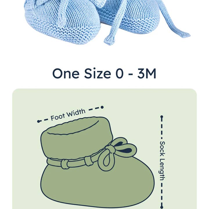 SwaddleAn - Wholesale Booties - Baby - 100% Cotton Knit Baby Booties in 11 colors25