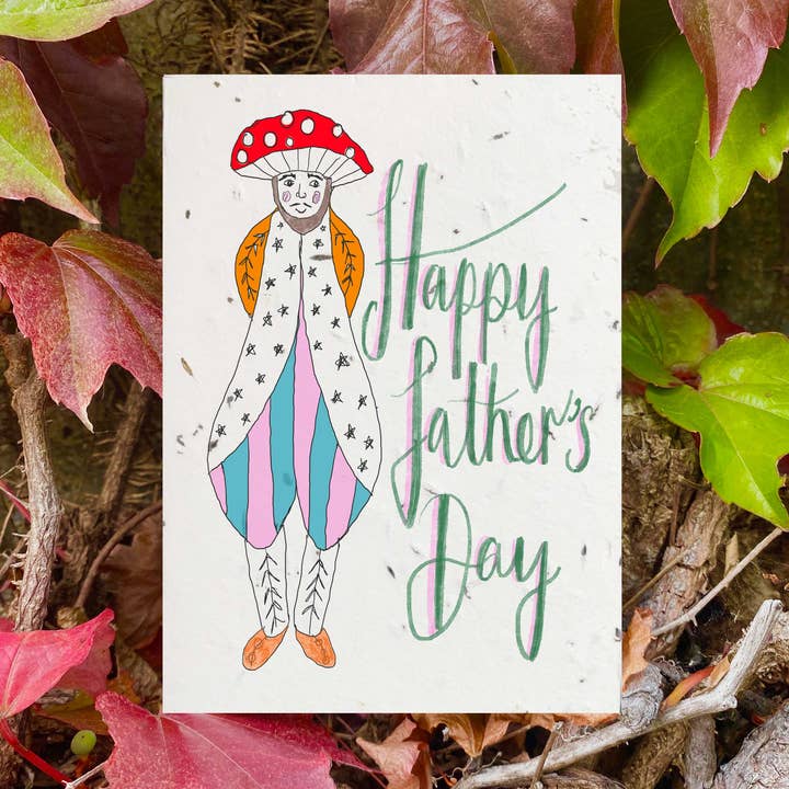 Cartão de Feliz Dia dos Pais Plantável por atacado de Loop Loop