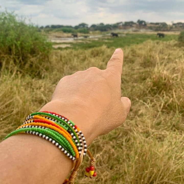 Her Best Foot Forward - Wholesale Beaded bracelet - Shanga Bracelet Collection3