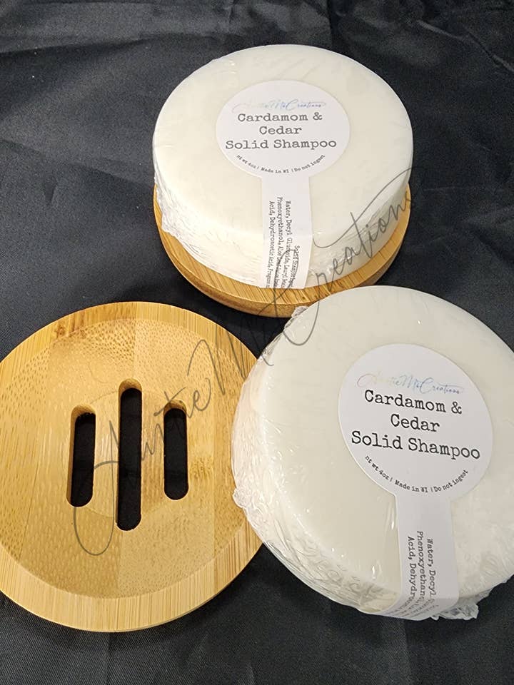 Solid Shampoo or Solid Conditioner for wholesale by Auntie M's Creations LLC