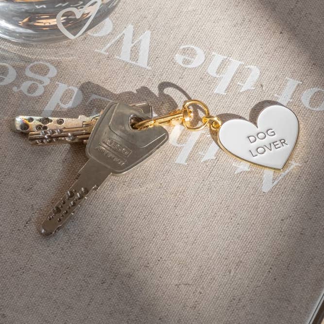 Dog Lover key ring (VE = 6 pieces) for wholesale by Eulenschnitt