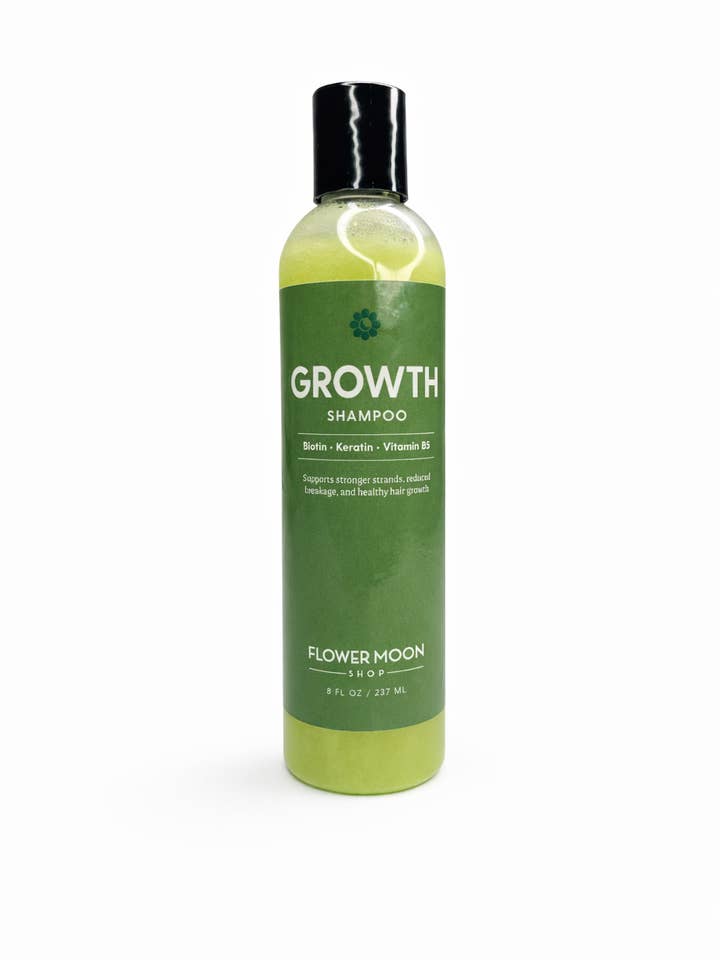 Biotin, Keratin, Vitamin B-5 (GROWTH) Shampoo por atacado de Flower Moon Shop