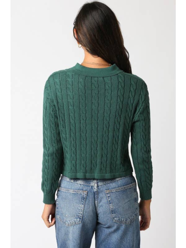 Olivaceous - Wholesale Knit Top - Women's - Norah Collar Knit Top26