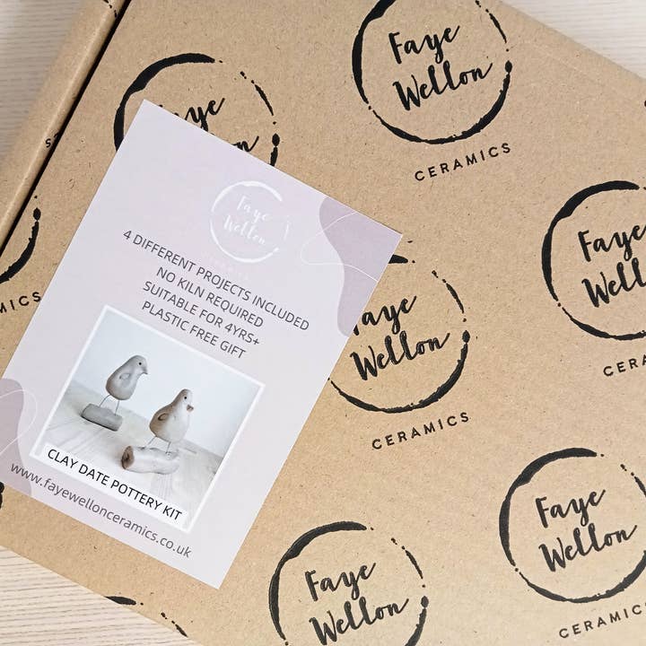 Faye Wellon Ceramics - Wholesale DIY Craft Kit - Pottery Starter Kit - 2 Person Kit5