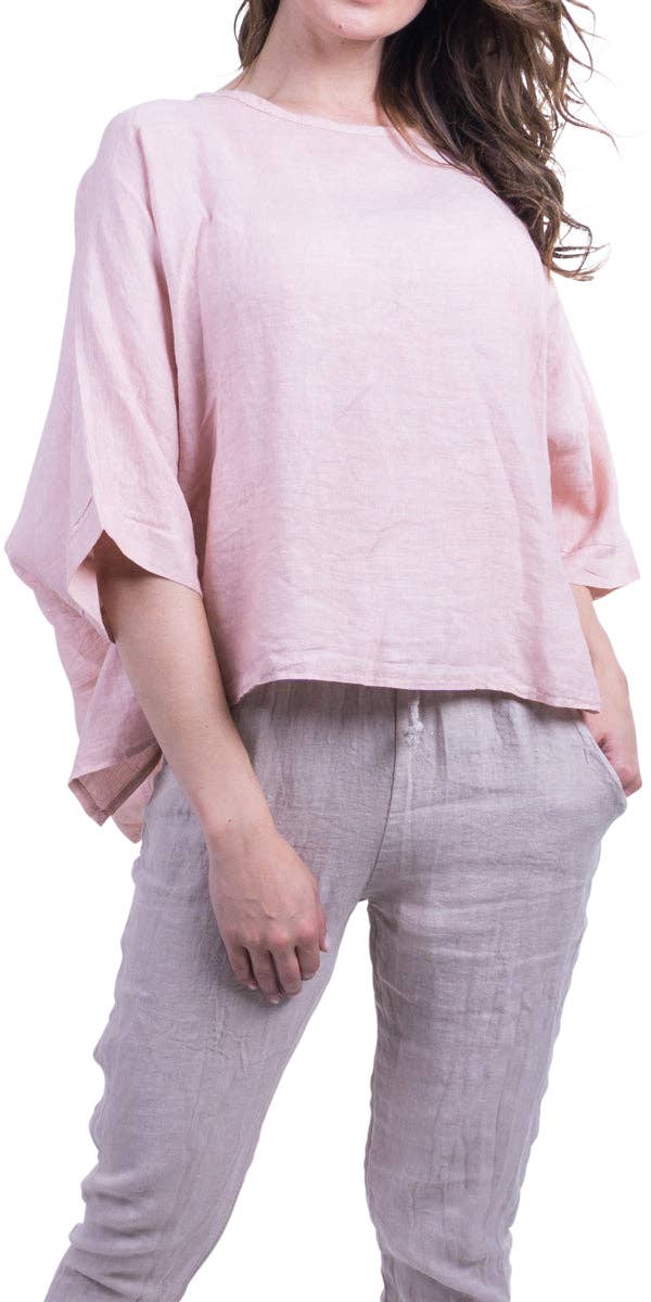 Gigi Moda - Wholesale Blouse - Women's - Linen Kaftan Blouse16