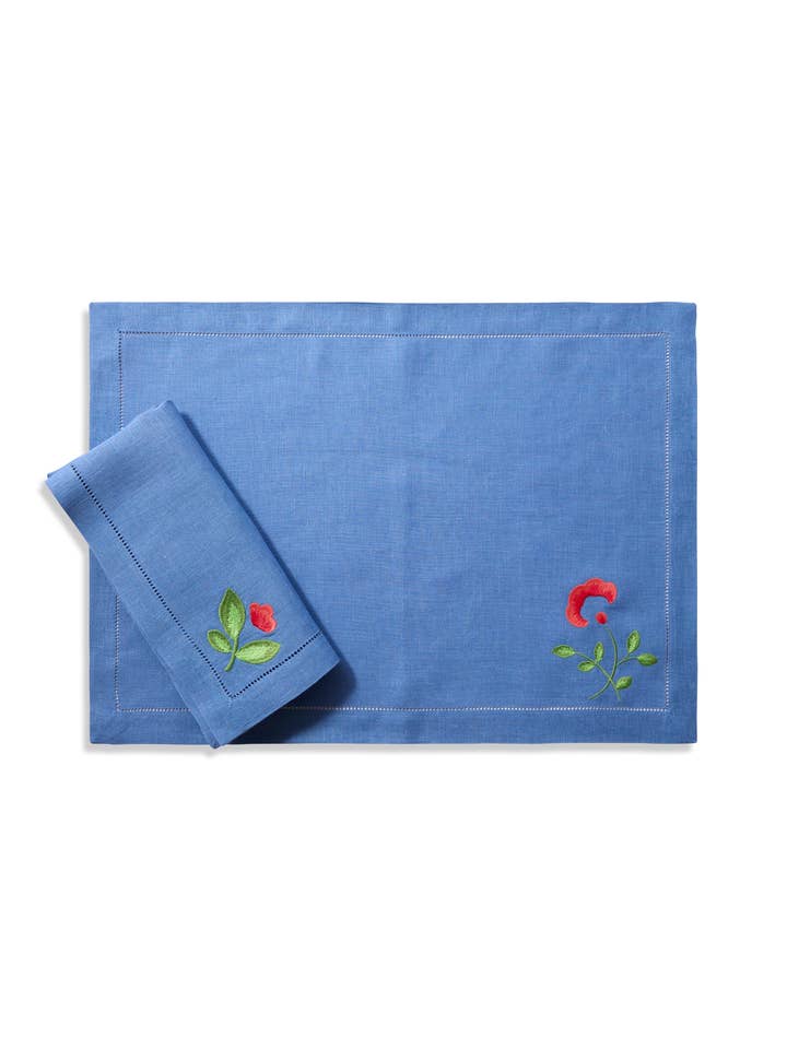 Blossom Ocean Bordstablett (Set om 4) för wholesale av Isla Capricho Homeware