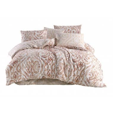 Mani Textile - Wholesale Bedding Set - LIENZO Beige Set