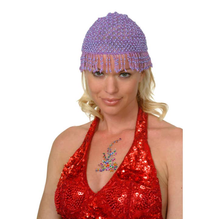 Western Fashion – Großhandel Fashion-Stirnband – Damen – Perlenkappe - Kurze Fransen9