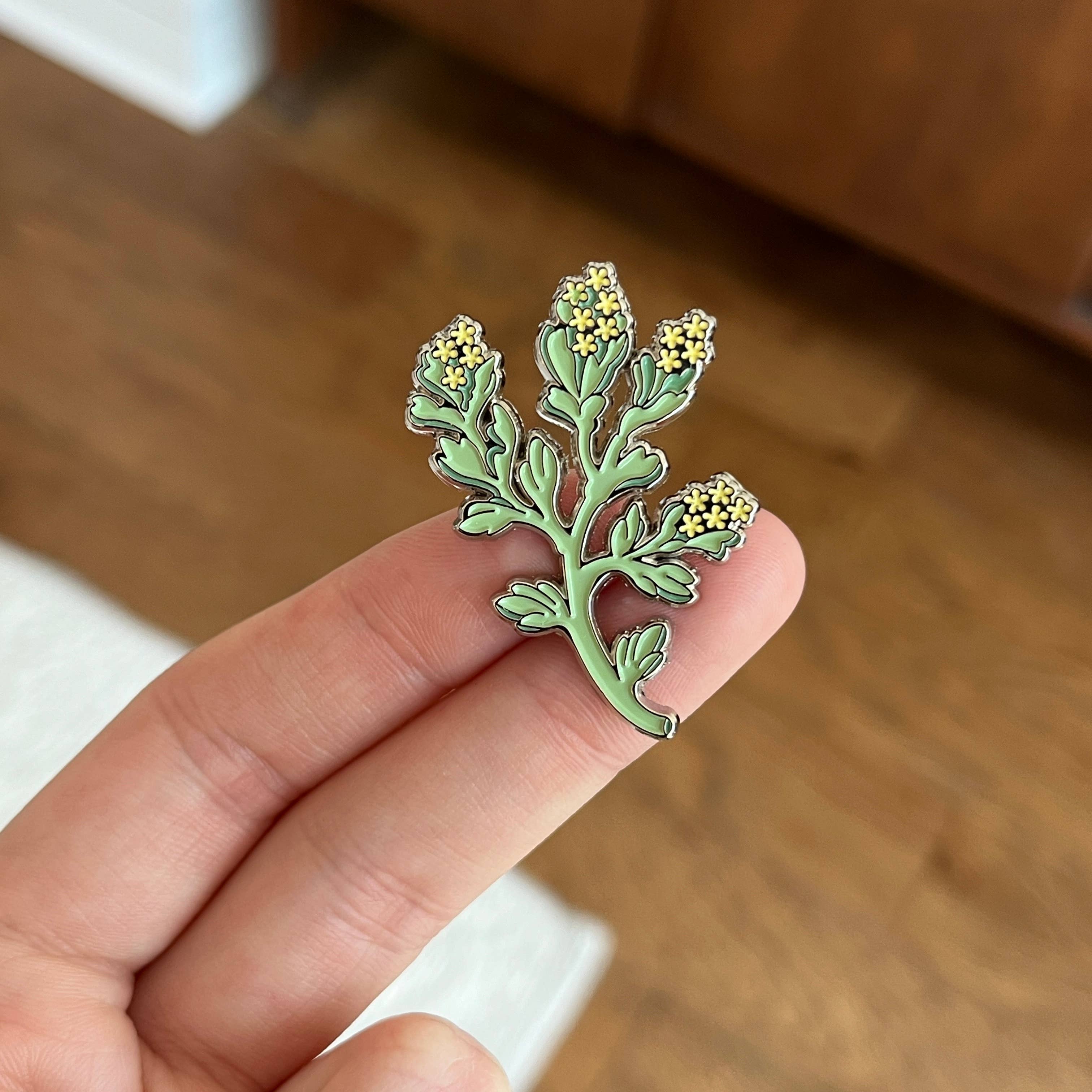 Battle Born Brand - Wholesale Lapel Pin/Button - Nevada Sagebrush 1