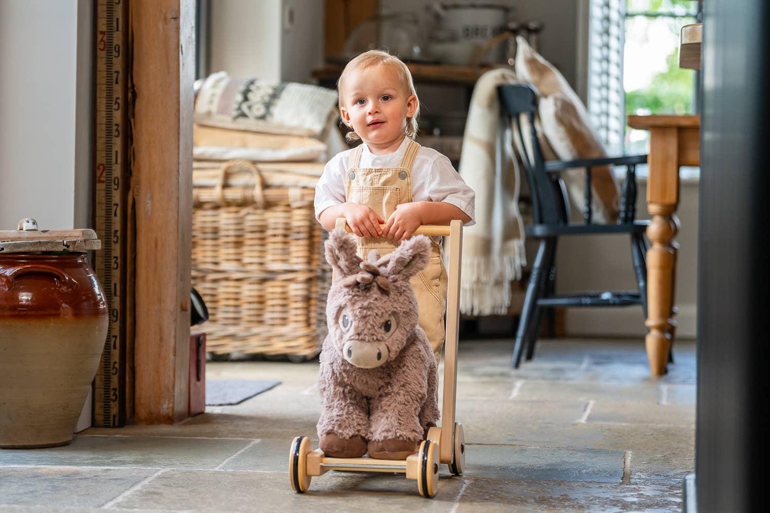 Little Bird Told Me Uk – wholesale Walker – Baby – Norbert Donkey Baby Walker - wooden toys, children's toys3