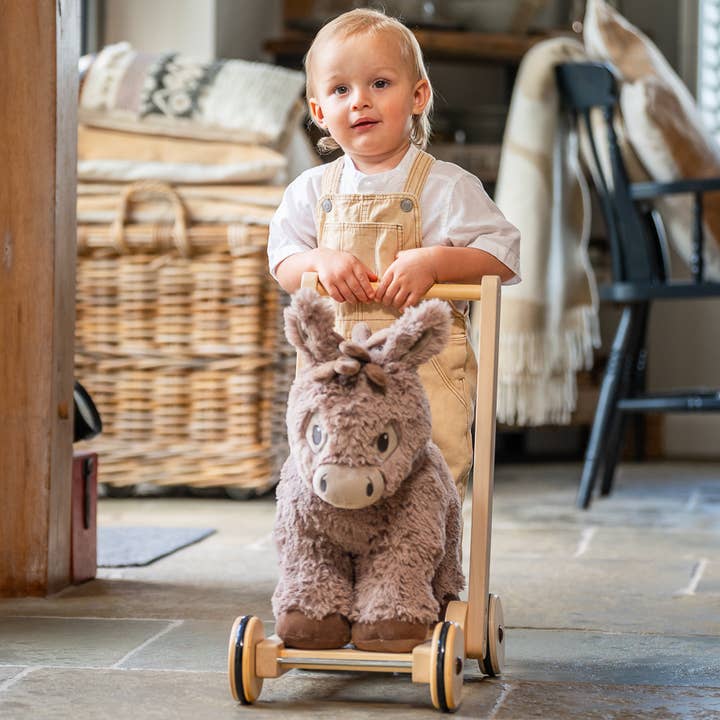 Little Bird Told Me Uk - Vente Trotteur – enfant et bébé - Norbert Donkey Baby Walker - jouets en bois, jouets pour enfants3