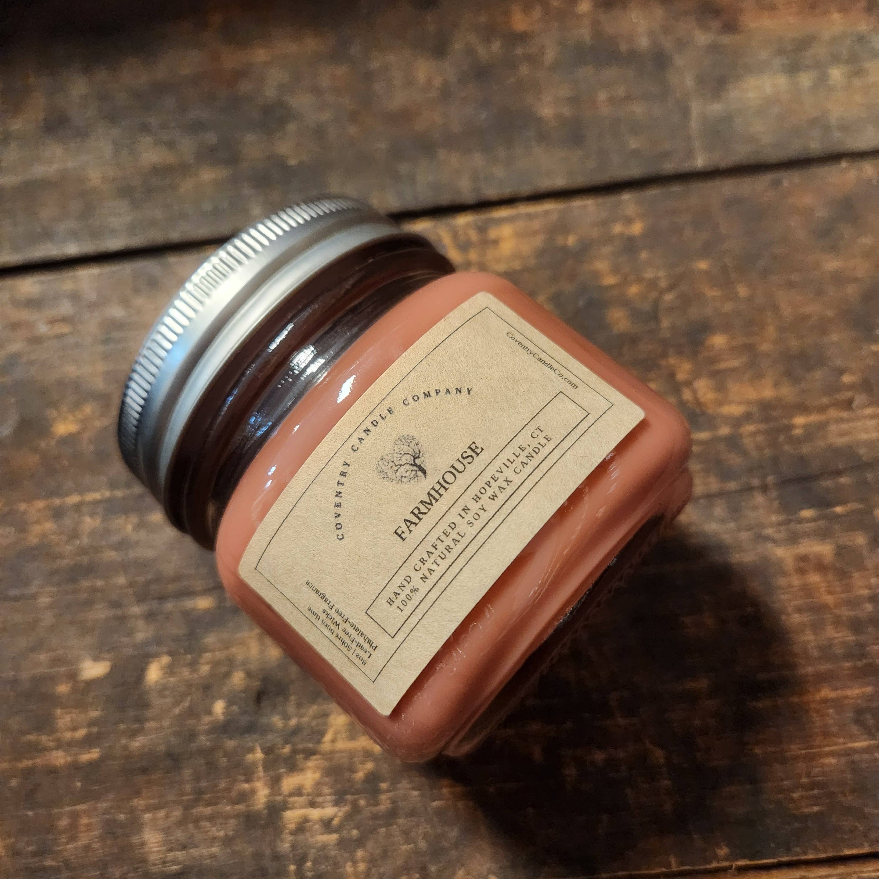 Coventry Candle Company - Wholesale Jar/Filled Candle - Farmhouse 8oz soy candle
