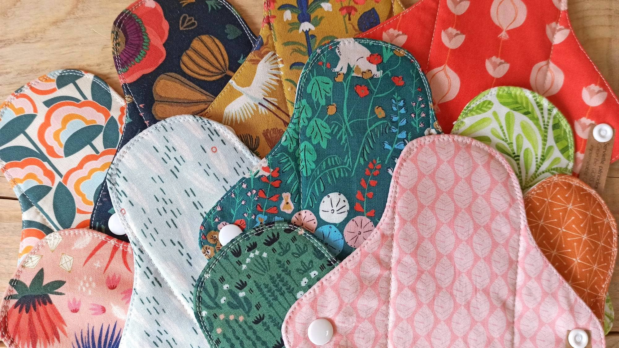 Maya Créa - Vente Culotte menstruelle – femme - Serviettes périodiques taille S17