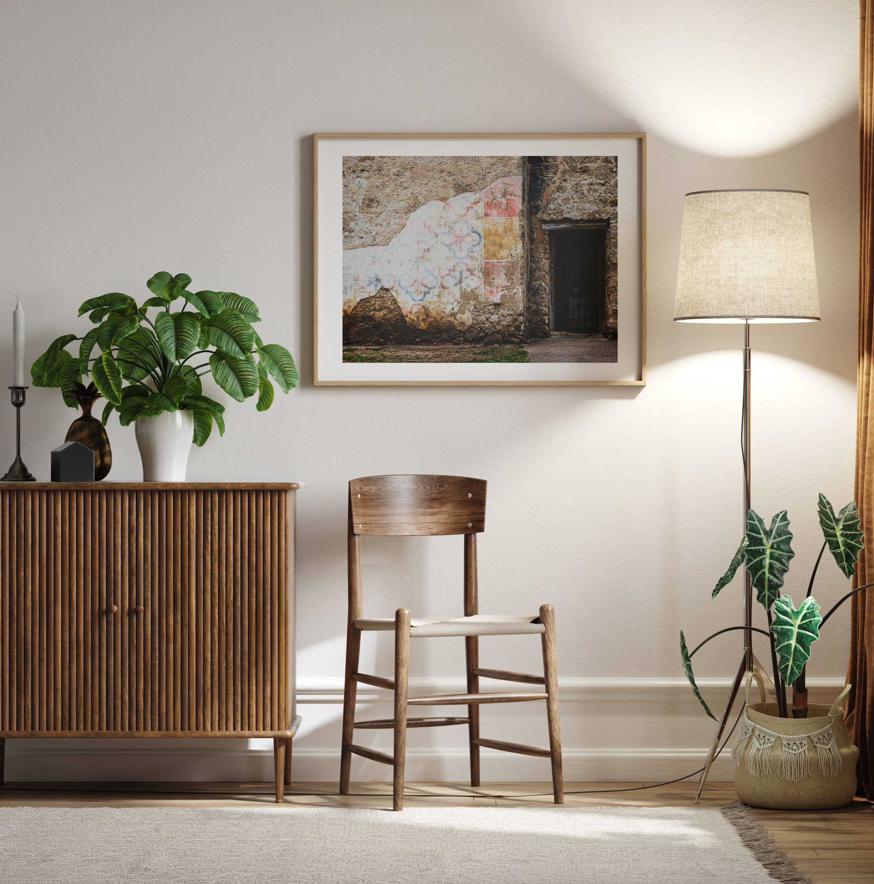 Lisa Russo Fine Art - Wholesale Art Print - Rustic Mission Wall Art – San Antonio Texas Print1