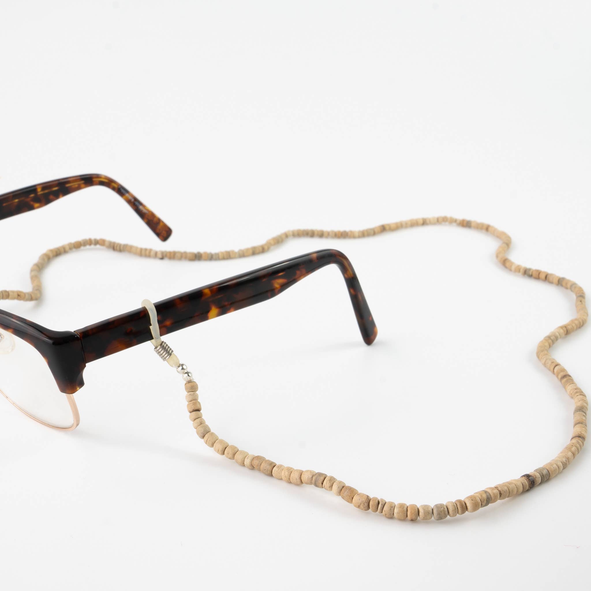 Pineapple Island - Vente Cordon à lunettes de vue / de soleil – unisexe - Chaîne de lunettes en perles de bois Pecatu1