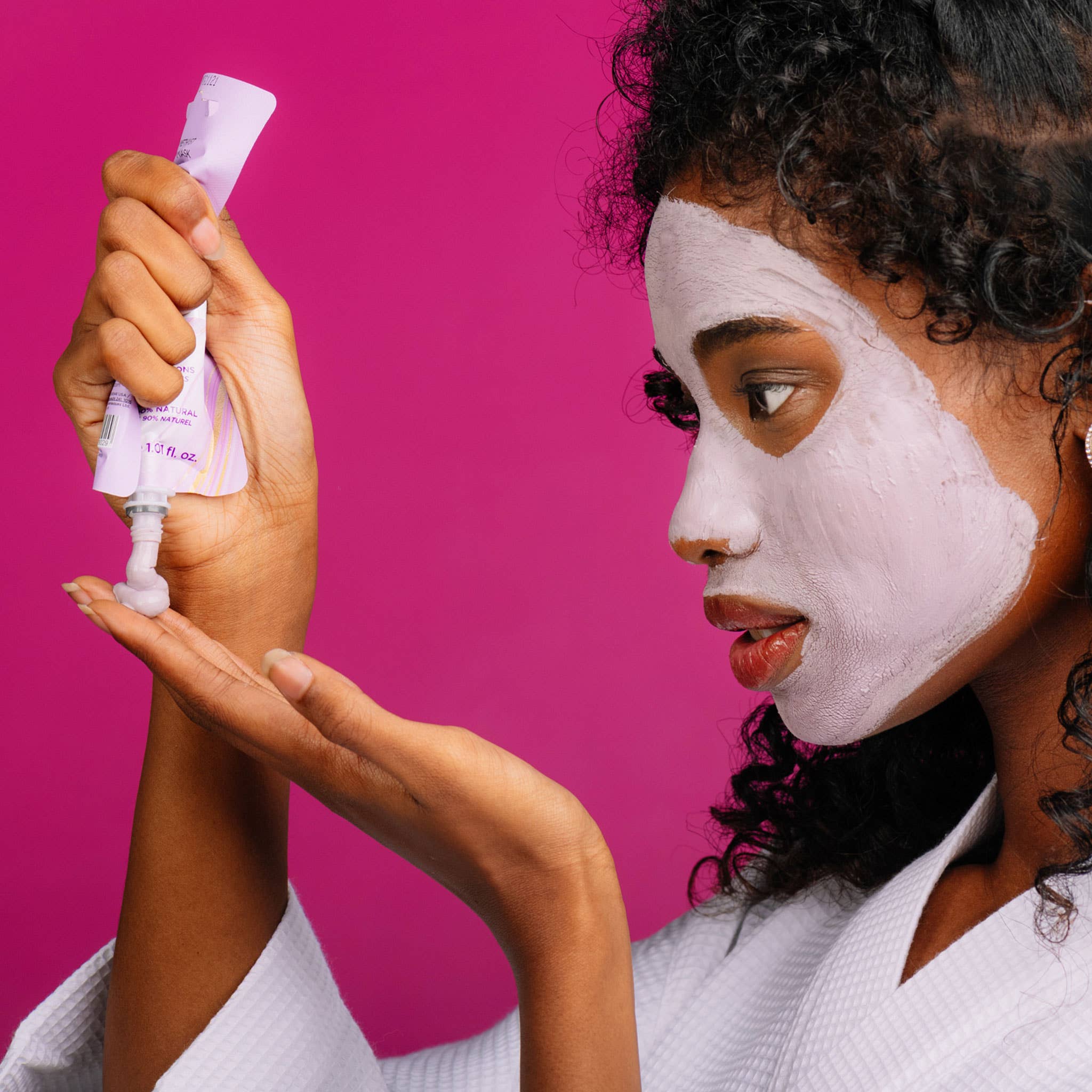 Vitamasques US - Wholesale Skincare Face Mask - Amethyst Clay Mud Mask1