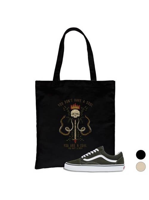 You Are A Soul Canvas Bag for wholesale by 365 In Love