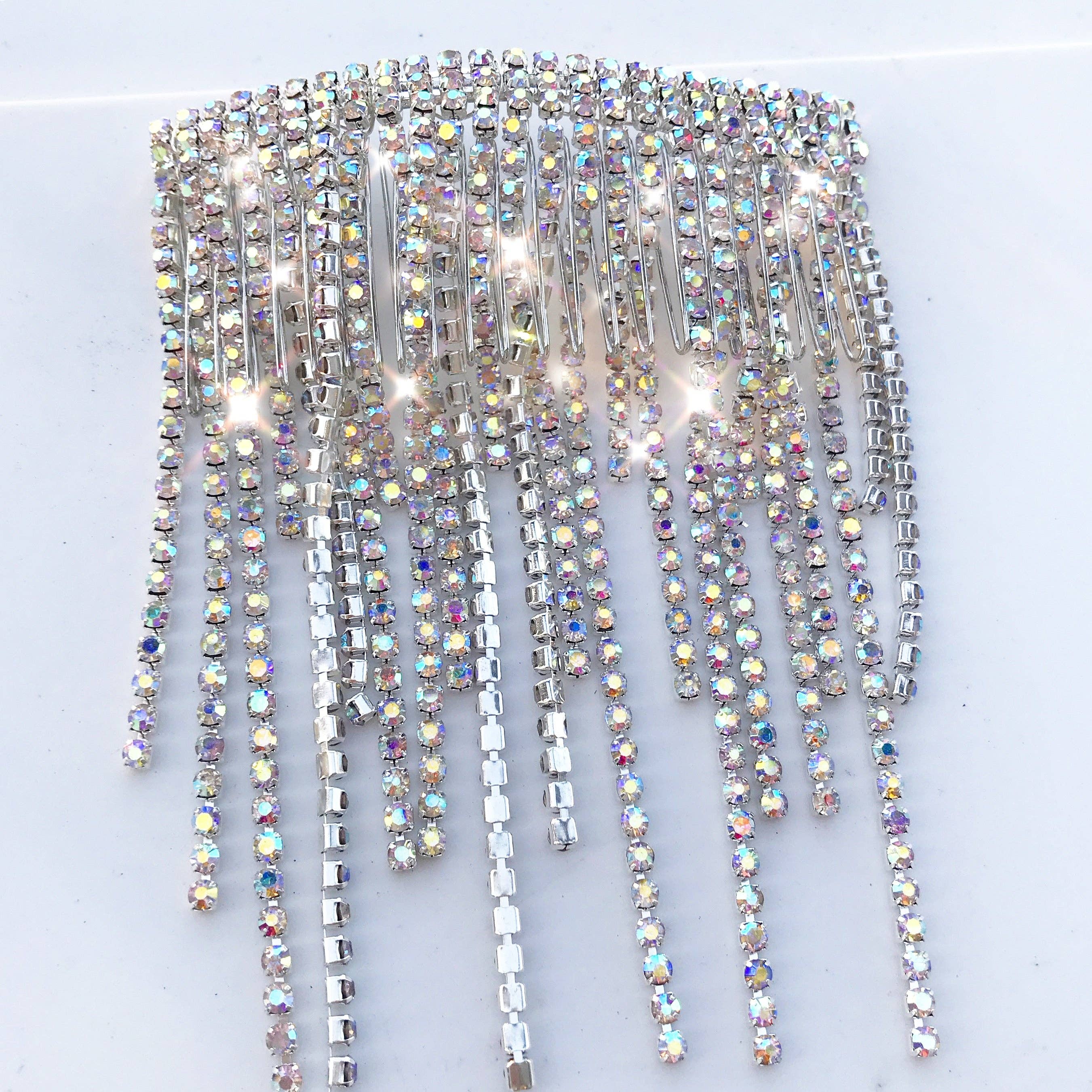 Hettie Hair Accessories – wholesale Hårklämma - Dam – Ljuskrona kristall kam0