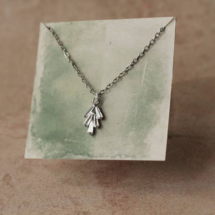 Silk Purse, Sow's Ear - Venta al por mayor Collares con colgantes/abalorios - Collar Chrysler Art Deco de cristal5