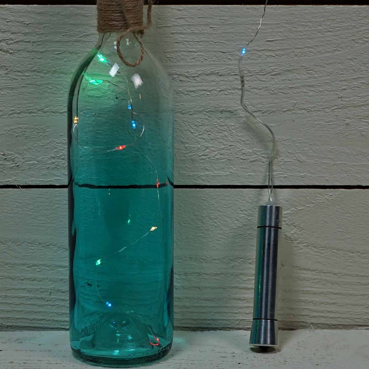 Holiday Depot Inc. - Wholesale String Lights - M9562- LED Bottle light with 18lts, timer- Multi color3