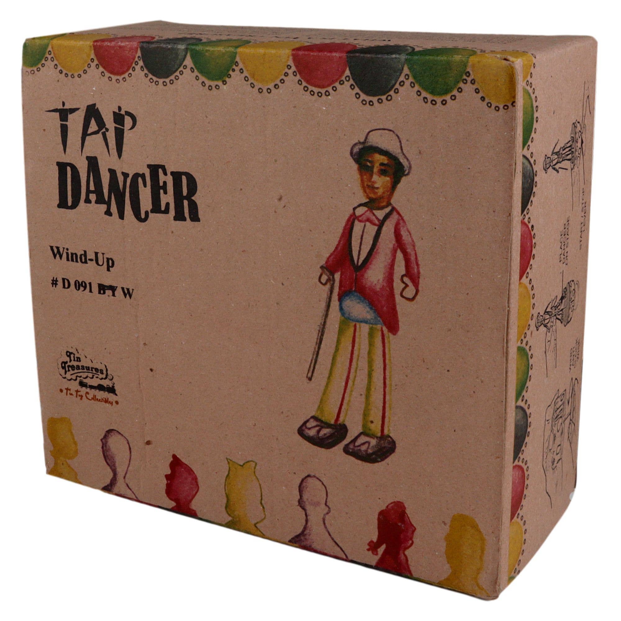 Tribal Trade GmbH – Brinquedo clássico - Crianças por atacado – Torneira de brinquedo de lata chapa de metal preto roxo sapateiro dançarino5