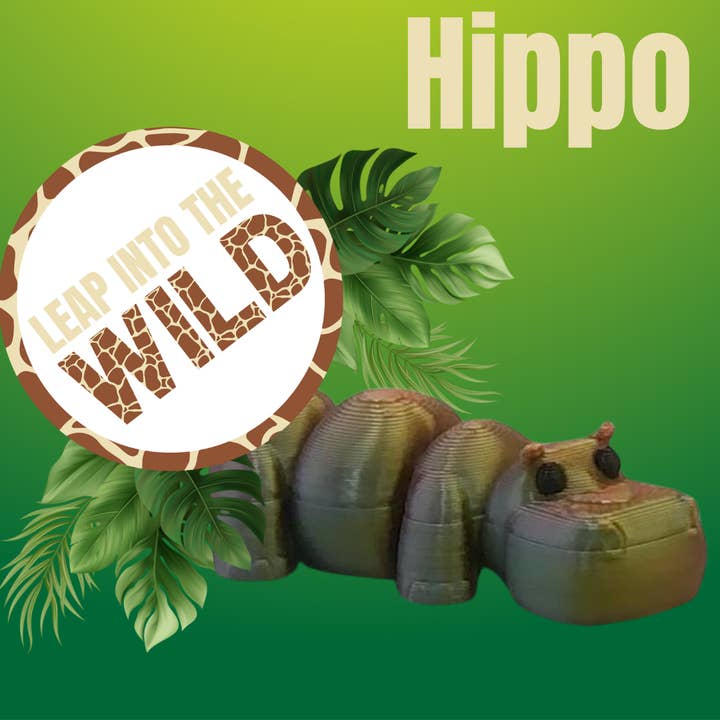 3D Studio Gifts - Wholesale Fidget Toy - Kids - 3D Printed ZOO JIGGLETS (Miniatures) (countertop)6