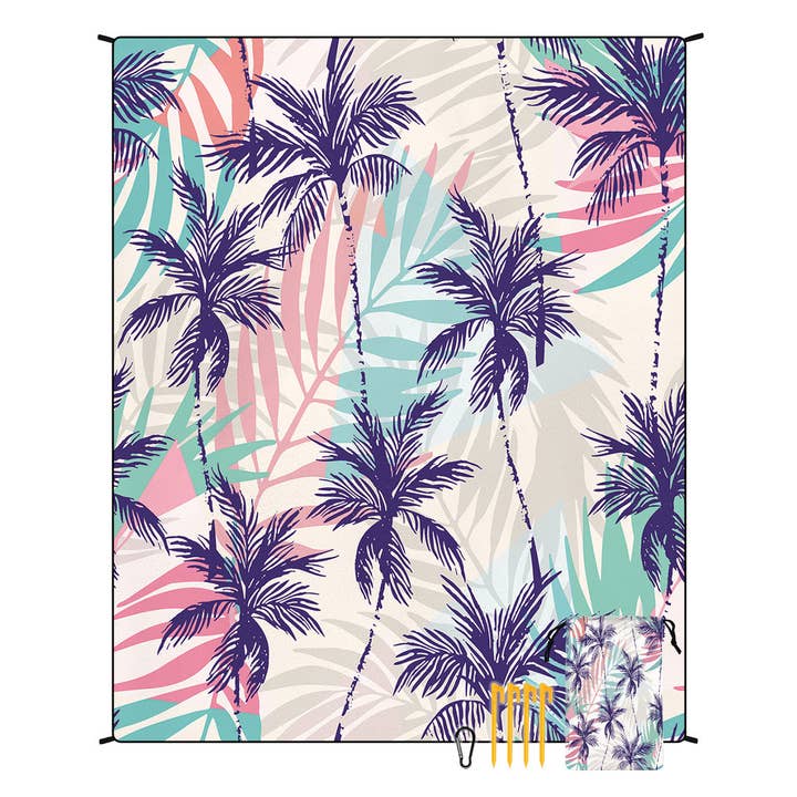 Grand Tapis de Pique-Nique Extérieur Bohème Imperméable pour Plage pour la vente par Liffy