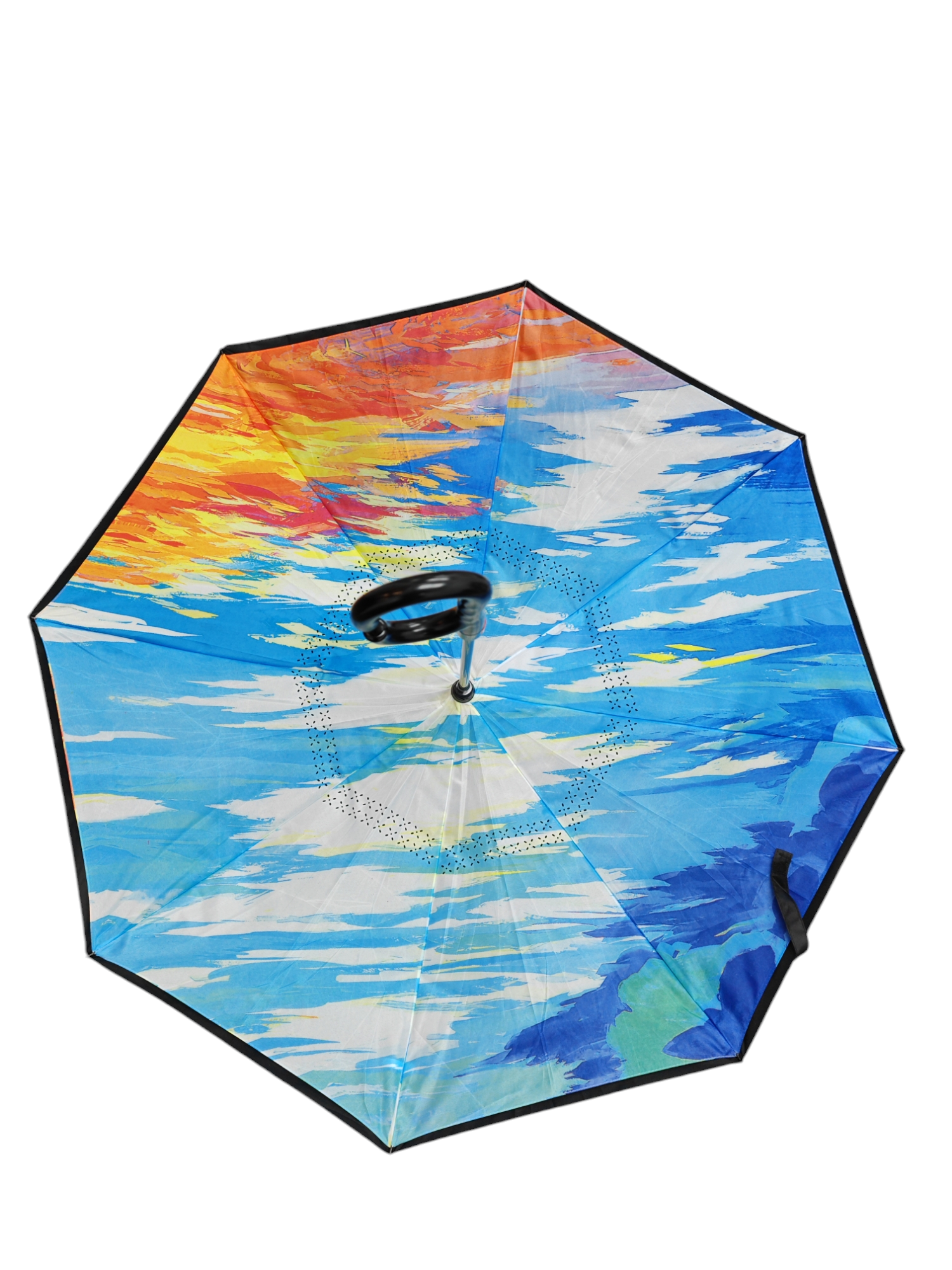 Superbia – wholesale Umbrella – Women's – Inverted Automatic-opening Printed Upside Down Long Umbrella18