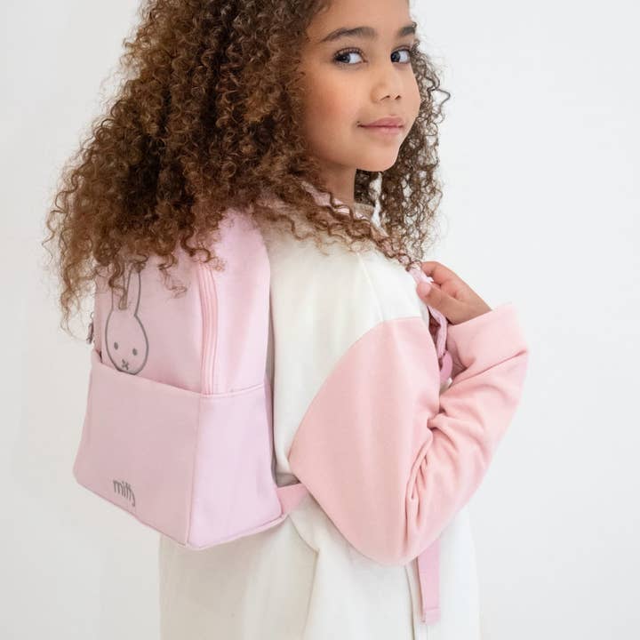 Yuko B – wholesale Backpack – Child – Miffy Pink Children's Backpack - Back to School ©Mercis Bv7