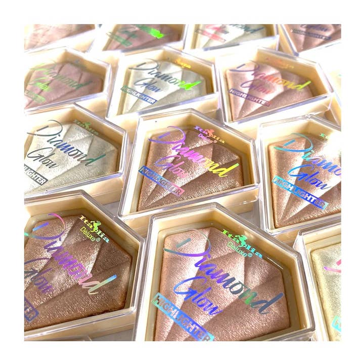 PINEAPPLE Beauty - Wholesale Makeup Highlighter - Italia Deluxe 135-02 Princess Cut Glow Highlighter - 6pc
