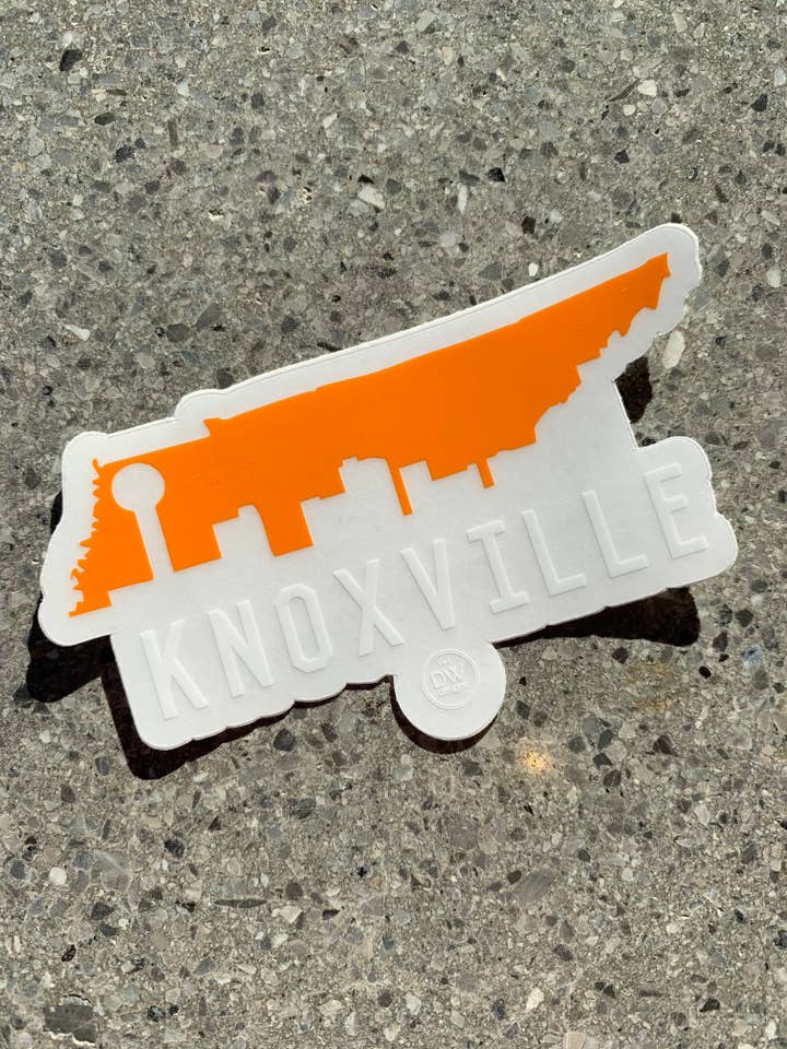 The Knox Skyline Sticker for wholesale by The DW Designs