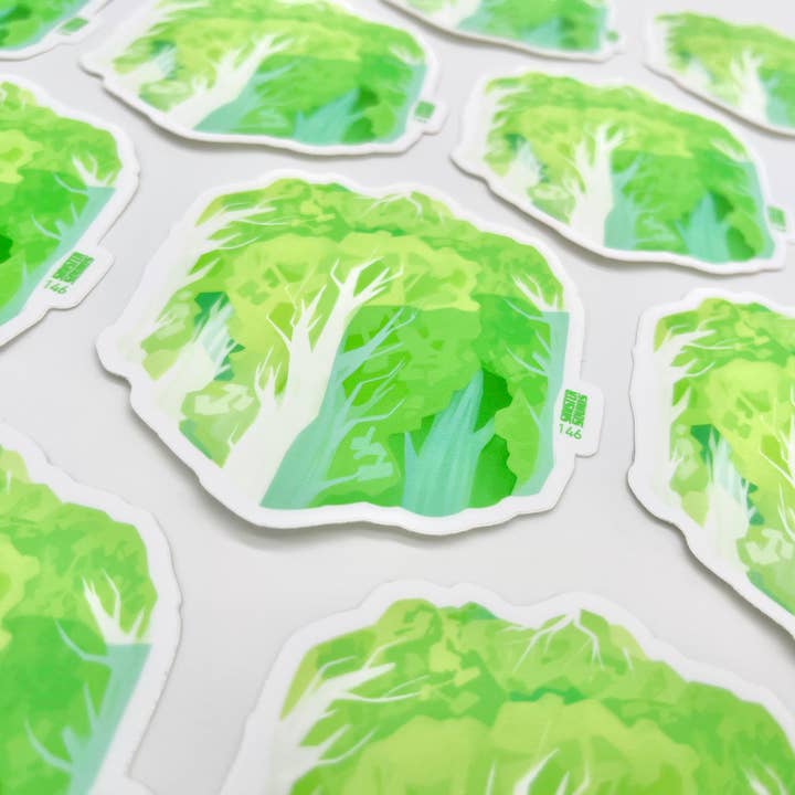 sinistersquids - Venta al por mayor Pegatina - Repollo de Napa3