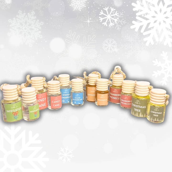 Sunella Co. - Wholesale Car Freshener - Unisex - New Holiday Christmas Scents - Car Diffusers Air Freshener4