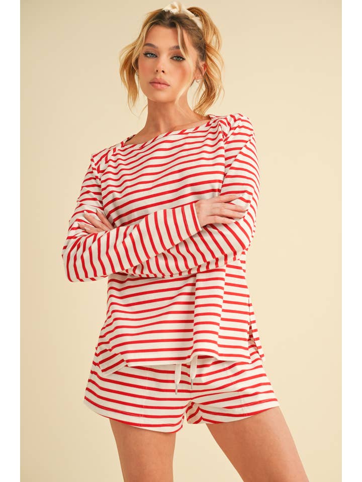 AEMI + CO - Wholesale Knit Top - Women's - 8464FN Cali Top