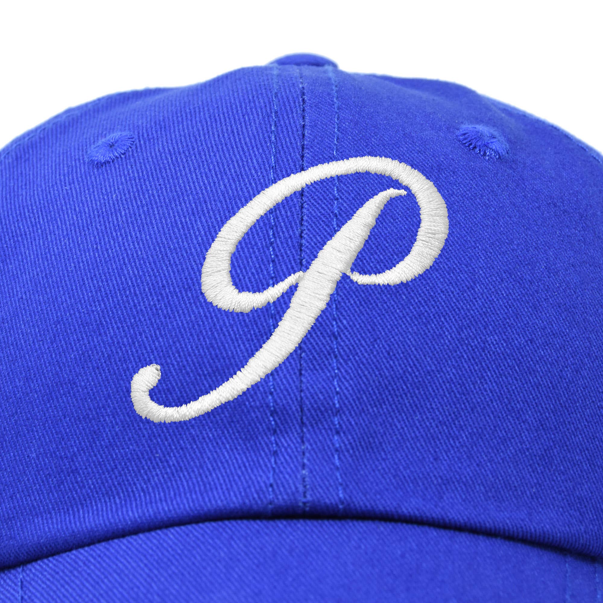Dalix - Wholesale Baseball Cap - Women's - DALIX Initial Hat Letter P Womens Baseball Cap Monogram77
