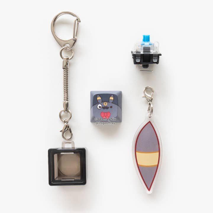 Geoffrey Siu Art LLC - Wholesale Sleutelhanger - Uniseks - Teaveelution Clicky Sleutelhangers7