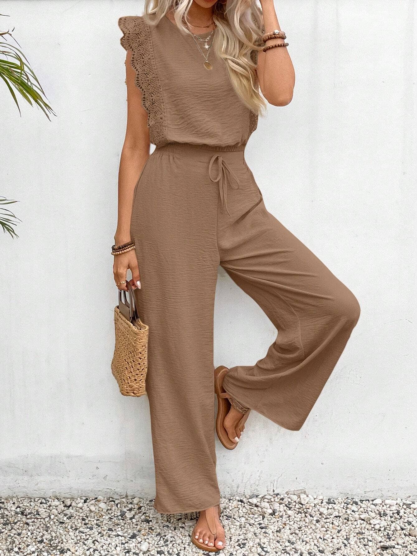 Lily Clothing - Wholesale Top & Pant Set (NOT Loungewear) - Women's - Women’s fashion street style casual set11
