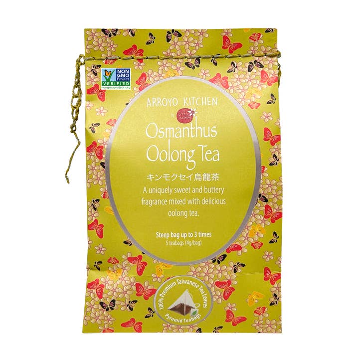 Nicht-GVO Osmanthus Oolong Tee - 5 Teebeutel pro Packung für den Großhandel von Arroyo Kitchen