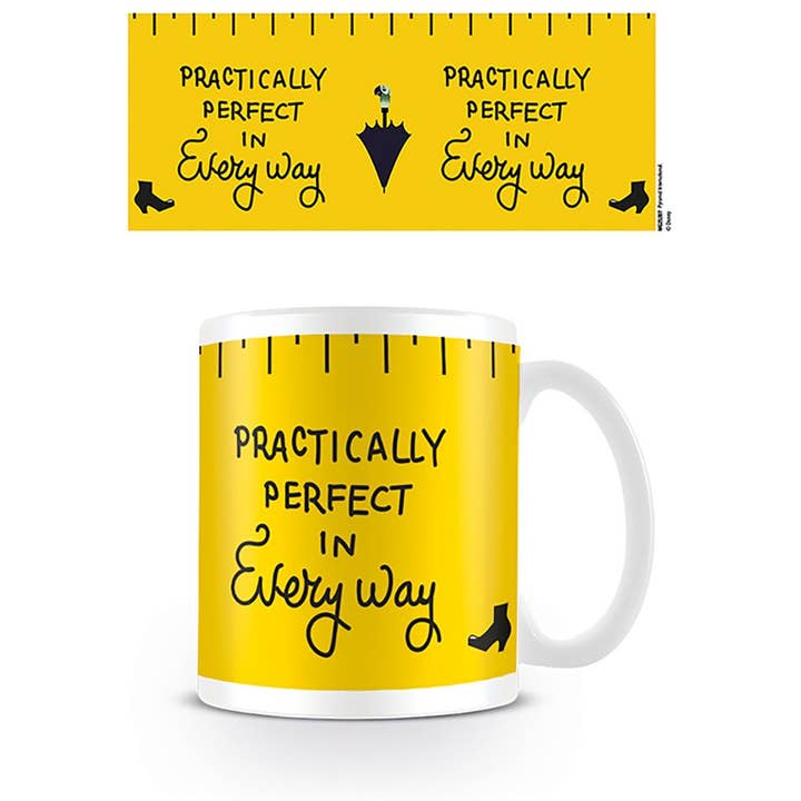 Pyramid International - Venta al por mayor Taza - Mary Poppins (prácticamente perfecta) 11 oz/315 ml