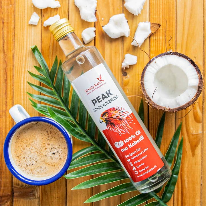 Simply Keto – Großhandel Speiseöl – Peak C8-Öl 500ml1