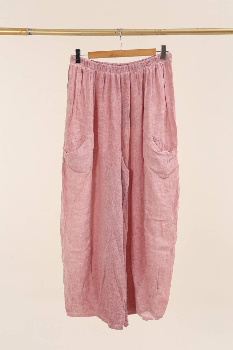 LÉA & LUC - Wholesale Pants - Women's - 100% Linen Trousers REF. 953020
