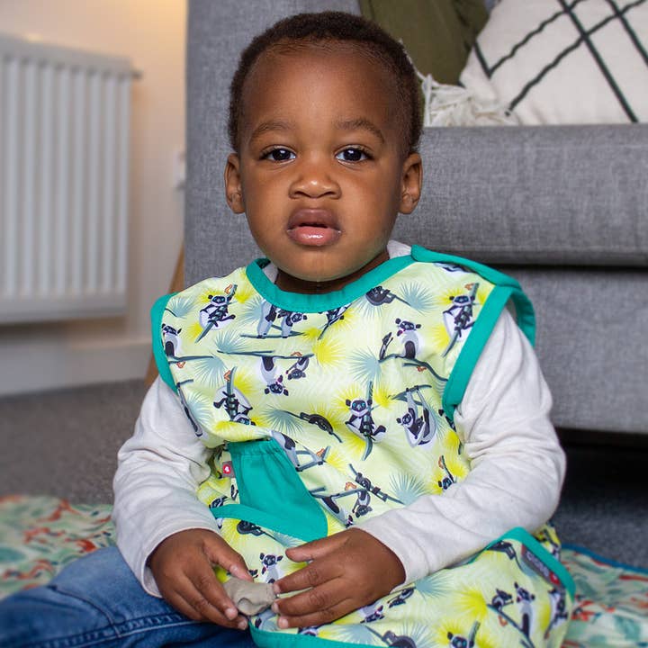 Close - Wholesale Bib - Baby - Close Pop-in Sleeveless Apron Waterproof Weaning Bib11