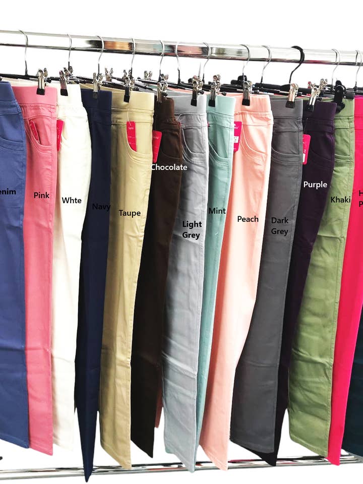Super Soft High Waist Pull-on 4 Way Stretch Magic Trousers and other Purchase Wholesale soft pants. Free Returns & Net 60 Terms on Faire trending on Faire.
