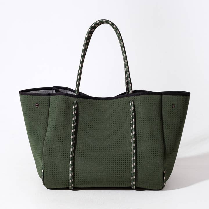 STOR NEOPRENVÄSKA MOSSGRÖN för wholesale av Pop Ups Brand