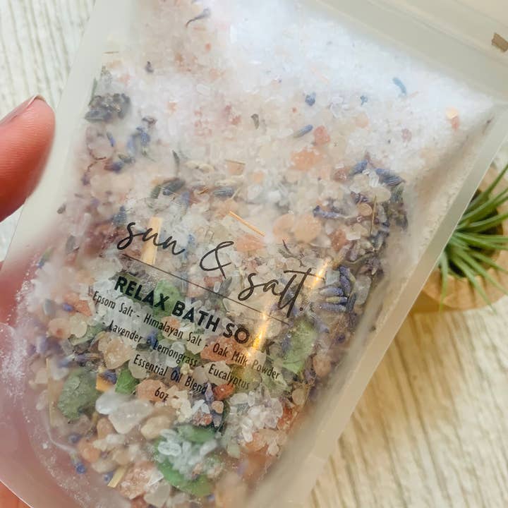 Lux&Lou - Wholesale Bath Soak/Milk - Relax Bath Soak- Bath Salt