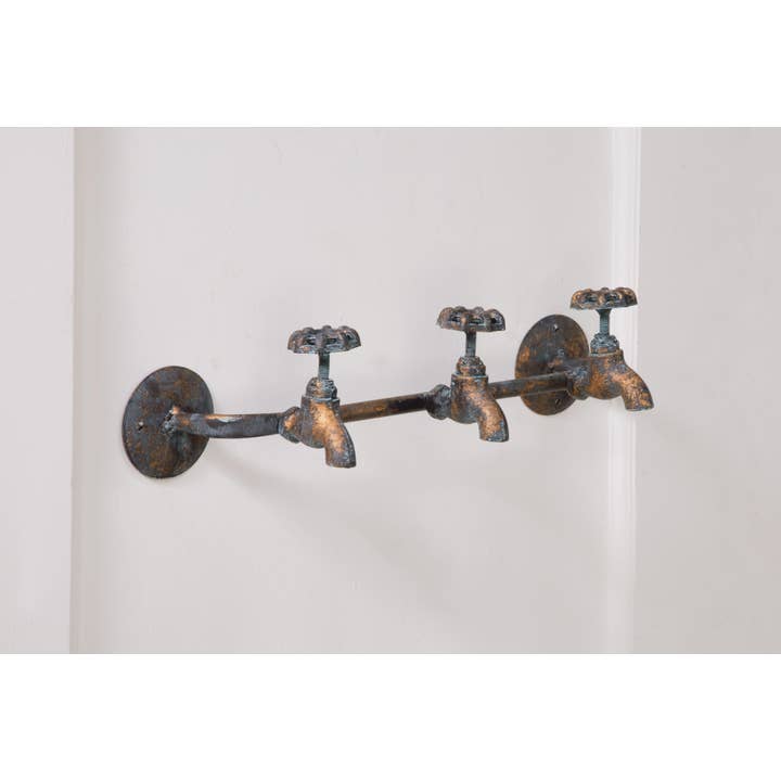 Tripar International - Wholesale Wall Hook - 3 Knob Water Spigot Wall Hook