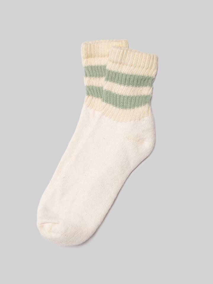American Trench - Wholesale Socks - Unisex - The Mono Stripe Quarter Crew13